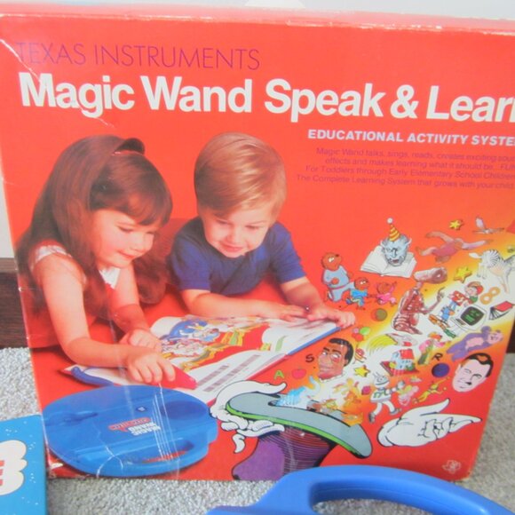 Texas Instruments Magic Wand Speak & Learn 1983 - Works - Picture 3 of 8